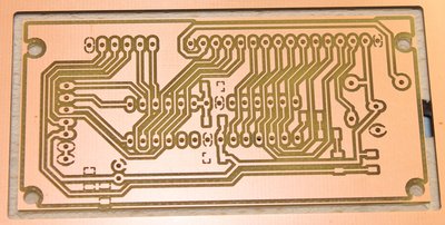 PCB těsně po frézování