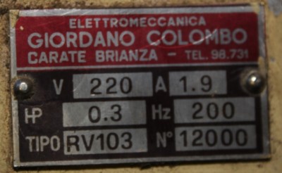 Colombo RV103