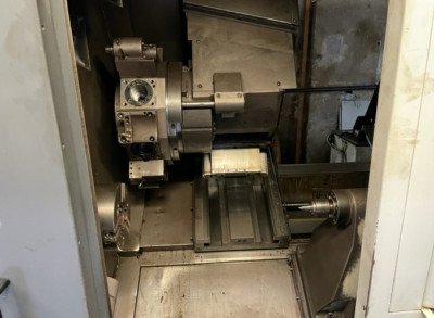 Mori Seiki NL2000Y/500 pohled do prostoru