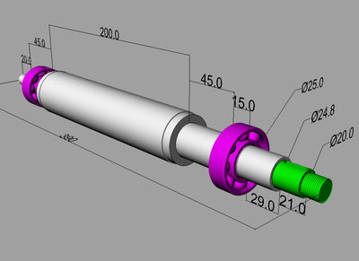 Takto to asi vyzerá v kótach.
