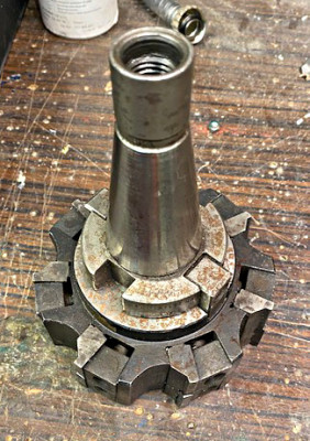 Průměr nástroje cca 123mm všechny plátky OK