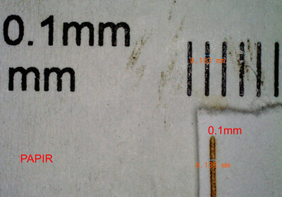 porovnani 0.1mm paleni papir s 0.1mm merkou