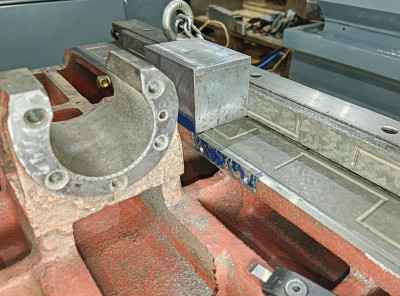 dosedací ploška pro jezdec pravítka X