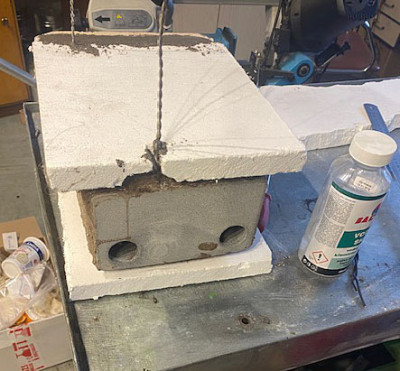 lepení "polystyrénu"