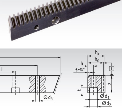 d1 = 10mm, d2 = 15mm, t = 9mm, b = 29mm