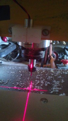 zadny laser