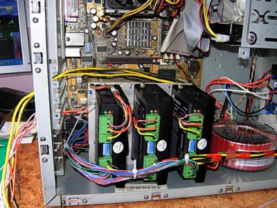uloženie elektroniky do PC skrine