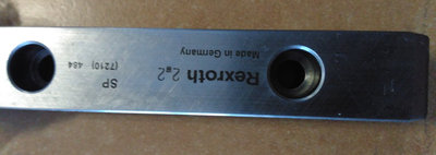 Rexroth 20mm + 4 vozíky velmi kvalitní vedení