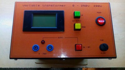 Autotrafo panel