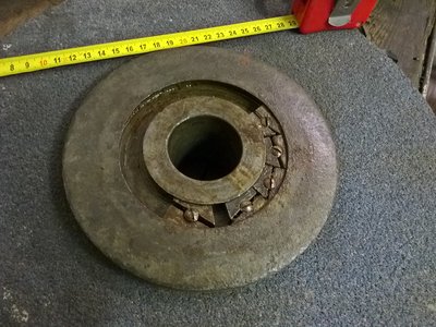 Zadní strana příruby pro kotouč 350mm