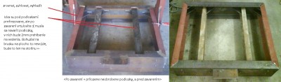 U profily vyska 200 a 160, Icko pod lineary 120mm.