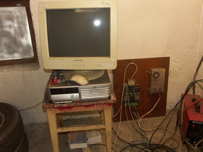 PC plazmy se zdrojem a driverem